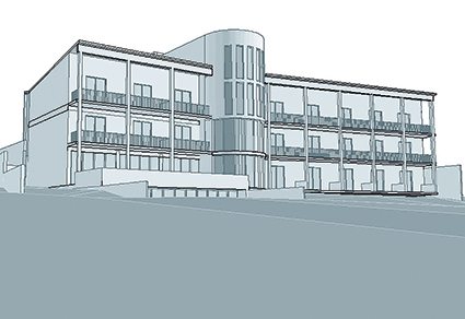 Entwurf Hotel am Meer