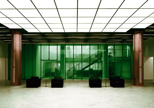 Lobby einer Münchner Versicherung